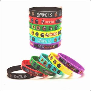 12 pièces de bracelet à motif Among Us